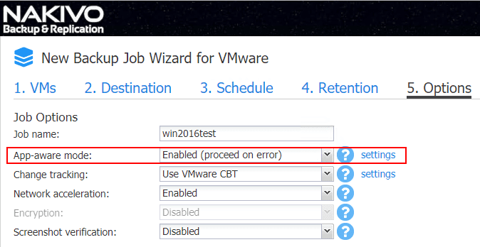Enabling-NAKIVO-Backup-Replication-App-Aware-mode-for-a-SQL-Server-2017-server-backup-job