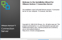 Installing VMware Horizon 7.5 Connection Server