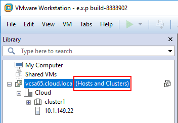 New-VMware-Workstation-Pro-Tech-Preview-2018-Hosts-and-Clusters-View