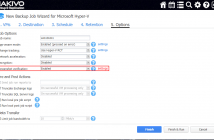 Verify Hyper-V Backups with NAKIVO Backup and Replication v7.4 Screenshot Verification