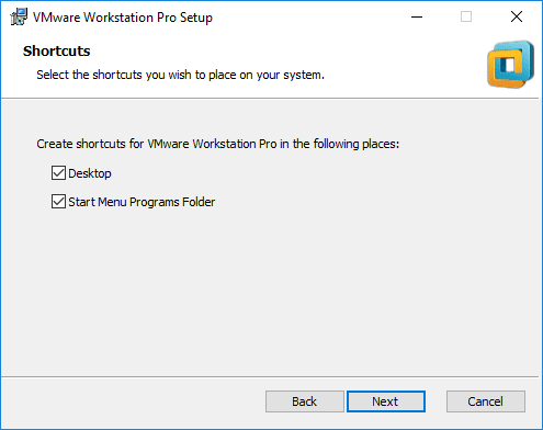 VMware-Workstation-Pro-Tech-Preview-2018-shortcut-options