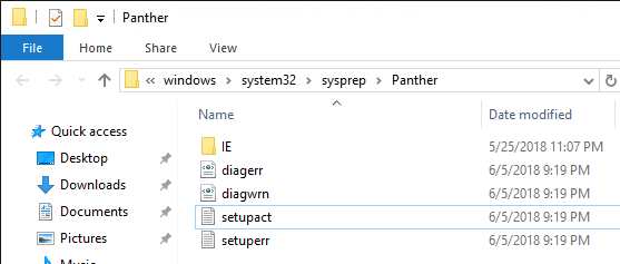 Windows-Sysprep-Panther-directory-after-deployment-with-Terraform