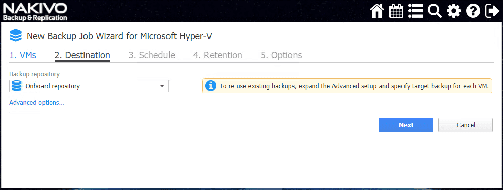 Destination-NAKIVO-Repository-where-Flash-Boot-VM-will-be-booted-from