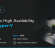 Hyper-V Cluster High Availability Features Design and Backups