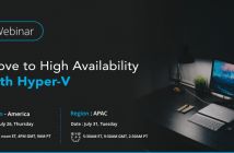Hyper-V Cluster High Availability Features Design and Backups