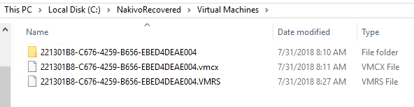 NAKIVO-Recovered-files-for-the-Hyper-V-virtual-machine-using-Flash-VM-Boot