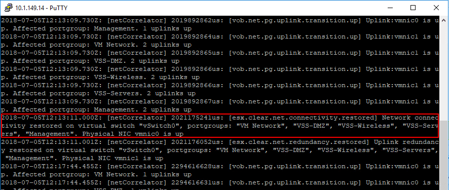 VOBD-log-for-diagnosing-network-and-performance-issues