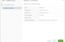 Testing a Disaster Recovery Plan with VMware Site Recovery Manager SRM 8.1