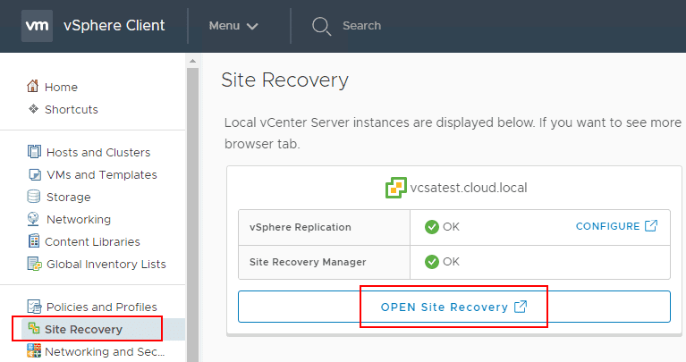 VMware-Site-Recovery-Manager-8.1-Creating-and-Managing-Site-Pairs