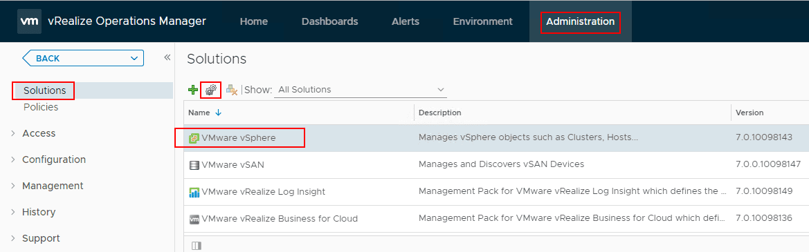 Configuring-the-vCenter-Connection-in-vRealize-Operations-7.0-under-administration-menu