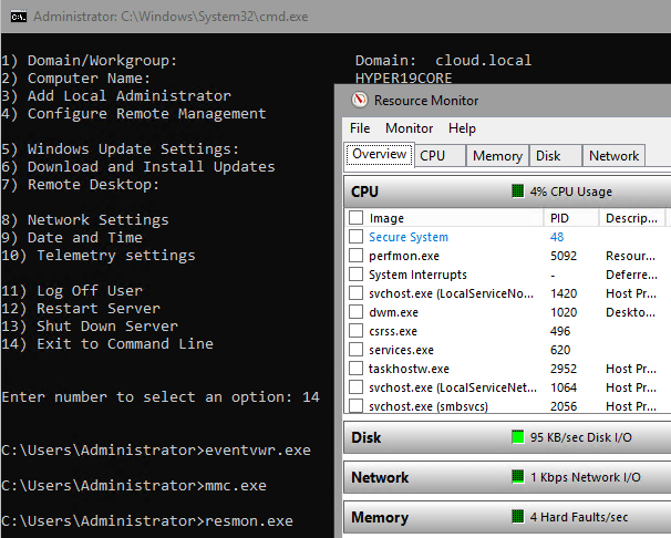 Launching-Resource-Monitor-after-the-Server-Core-App-Compatibility-Features-on-Demand-installation