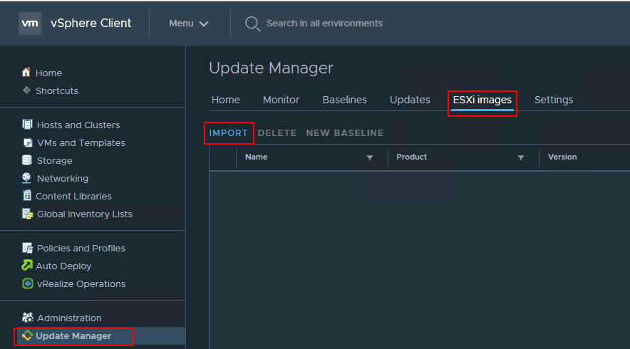 Uploading-the-new-ESXi-6.7-Update-1-image-into-Update-Manager