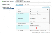 Securing VMware Virtual Machines with Encryption VBS and vTPM