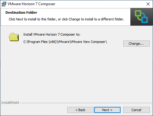 Choosing-the-Horizon-7.7-Composer-Server-destination-folder