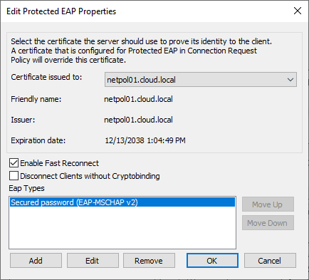 Configuring-the-certificate-created-for-use-with-PEAP-authentication