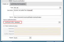 Create Dynamic Firewall Rules Based on MineMeld Threat Feeds