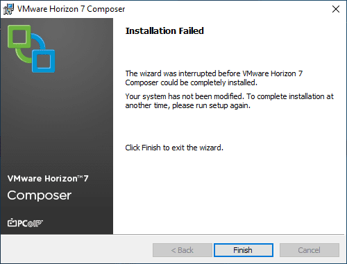 Horizon-7.7-Composer-Server-installation-failed-on-Windows-Server-2019