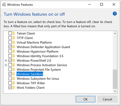 Installing-the-Windows-Sandbox-feature-in-Windows-10