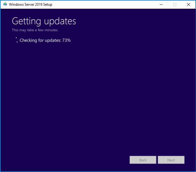The-Windows-Server-2019-upgrade-process-begins-checking-for-updates