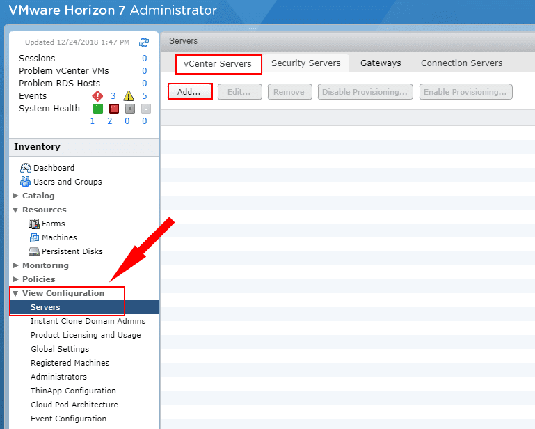 vmware horizon view client ssl connection error