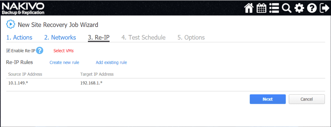 Enabling-Re-IP-rules-in-the-Site-Recovery-orchestration-job-in-NAKIVO