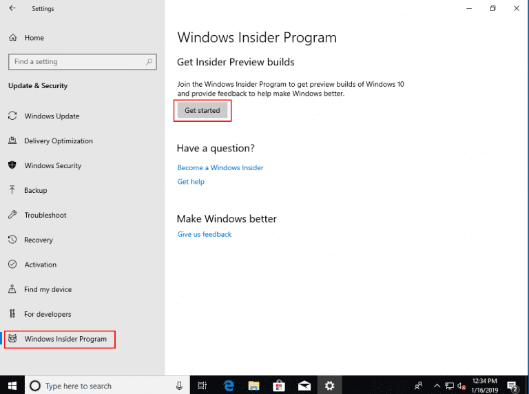 Installing Windows 10 Insider Preview 18317 New Features No ISO Virtualization Howto