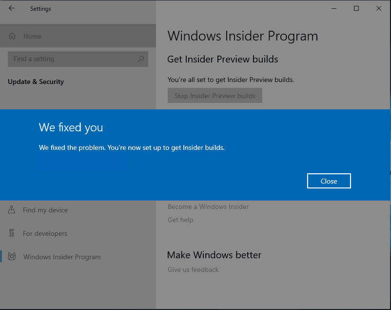 Insider-Build-fix-me-has-resolved-account-issue-to-receive-Insider-Preview-builds