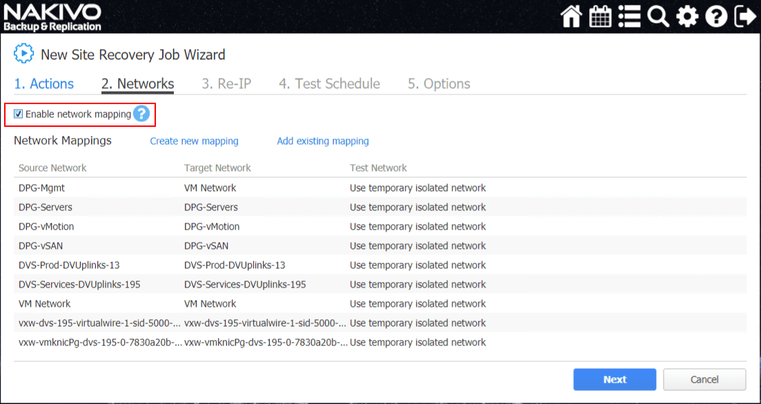 Network-Mapping-in-the-Site-Recovery-Job-configuration