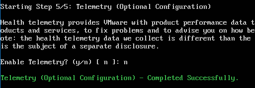 Opt-in-or-out-of-sending-telemetry-data-to-VMware-for-the-appliance