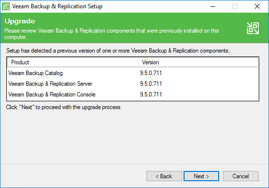 Reviewing-the-installed-Veeam-components-and-choosing-to-proceed-with-the-upgrade