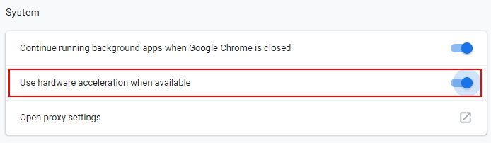 Accessing-Chrome-System-settings-to-disable-hardware-acceleration