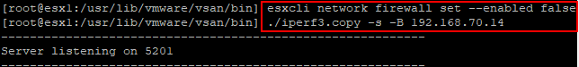 Disabling-the-ESXi-firewall-and-running-the-iPerf3.copy-server-side