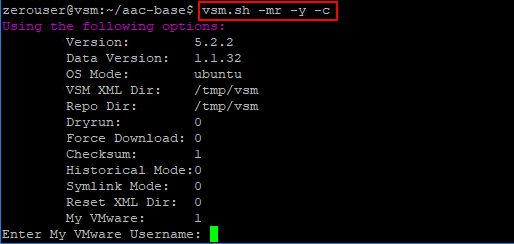 Example-run-of-the-LinuxVSM-appliance-to-download-from-VMware