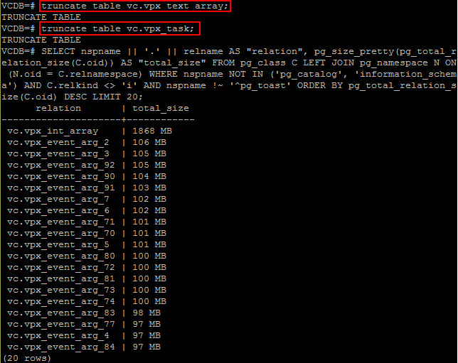 Truncating-large-Postgres-VCDB-tables-in-VCSA-6.5-source-appliance-before-upgrading-to-VCSA-6.7