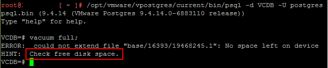 Vacuuming-the-source-VCSA-VCDB-results-in-disk-space-error