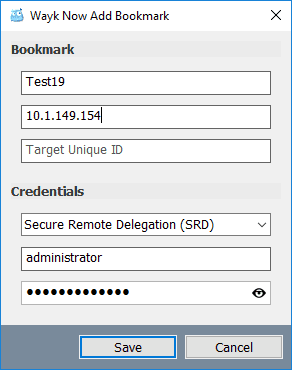 Adding-a-bookmark-in-Wayk-Now-remote-access-tool