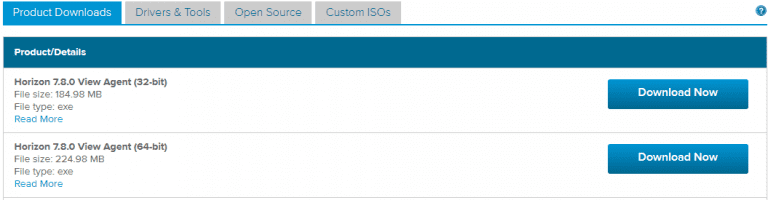vmware horizon agent 7.13 download