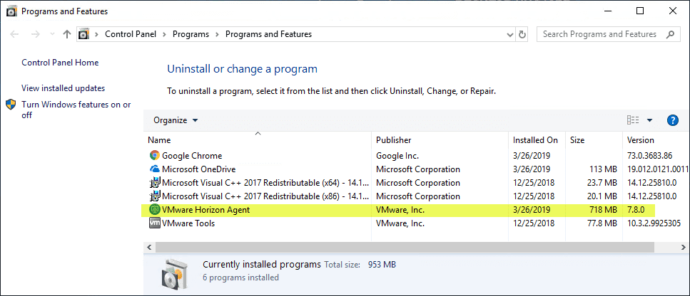 Upgrade VMware Horizon Agent to 7.8 - Virtualization Howto