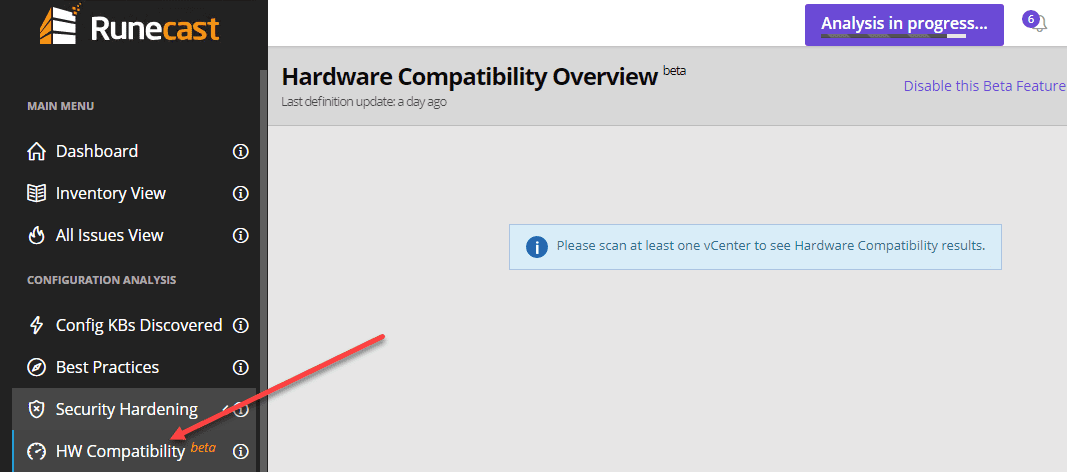 After-rebooting-from-the-upgrade-the-new-HW-Compatibility-beta-check-is-now-available