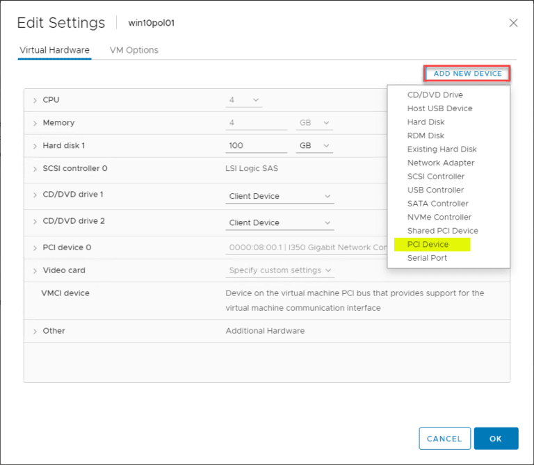 Enable VMware Virtual Machine 802.1X Authentication - Virtualization Howto