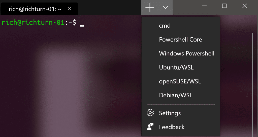 New-tabbed-interface-on-the-new-Microsoft-Windows-Terminal-utility