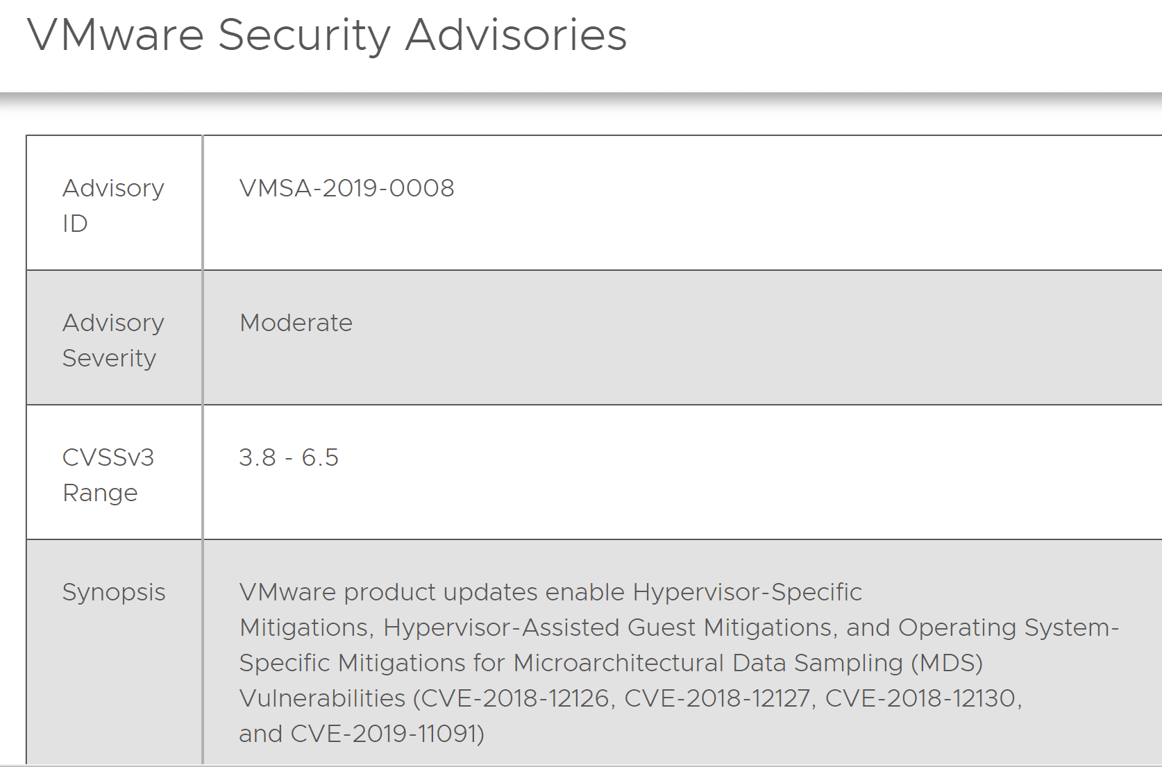 VMware-patches-new-Intel-speculative-execution-microarchitectural-data-sampling-MDS-vulnerability