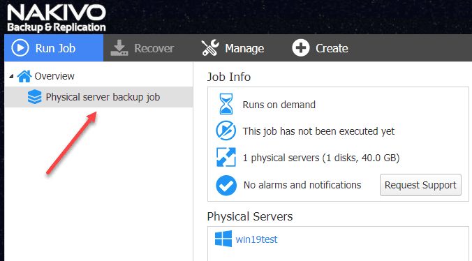 New-physical-Windows-Server-backup-job-in-NAKIVO