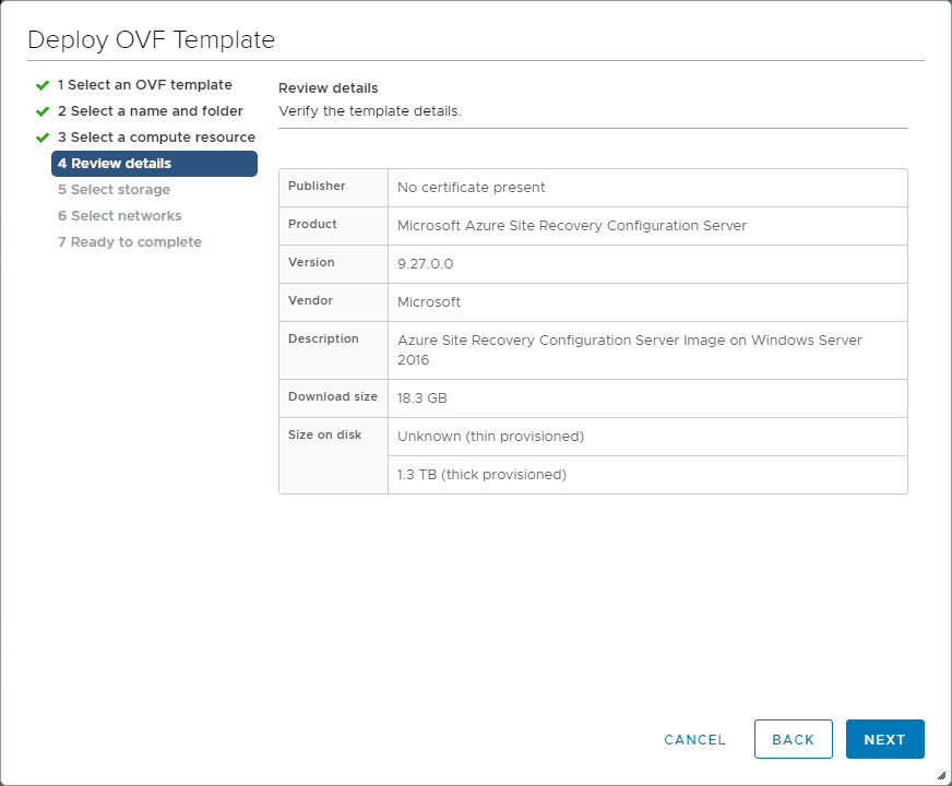 Review-the-initial-OVA-deployment-details-of-the-Azure-Site-Recovery-VM-in-VMware