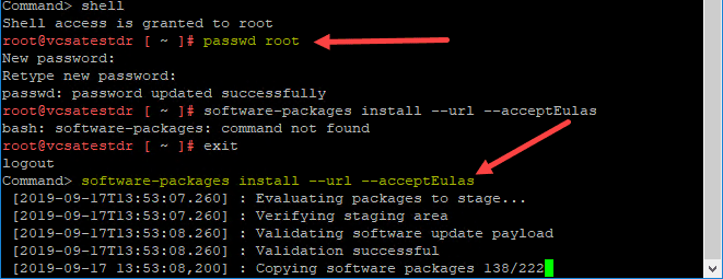 Change-the-root-password-and-reinstall-VCSA-software-updates