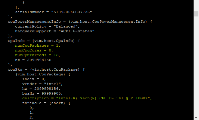 Get-the-number-of-CPU-cores-and-type-of-CPU-configured-in-your-physical-ESXi-host