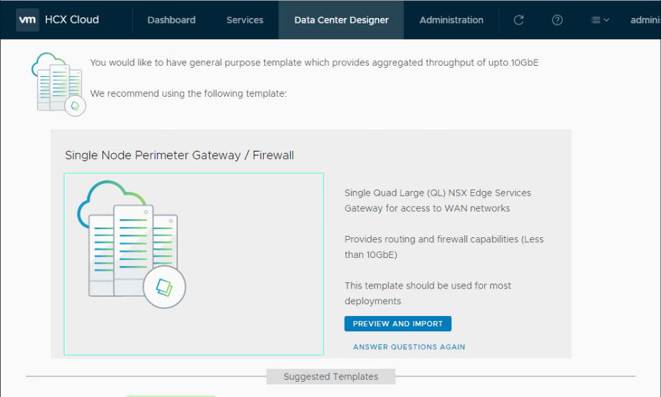 VMware-HCX-Data-Center-Designer