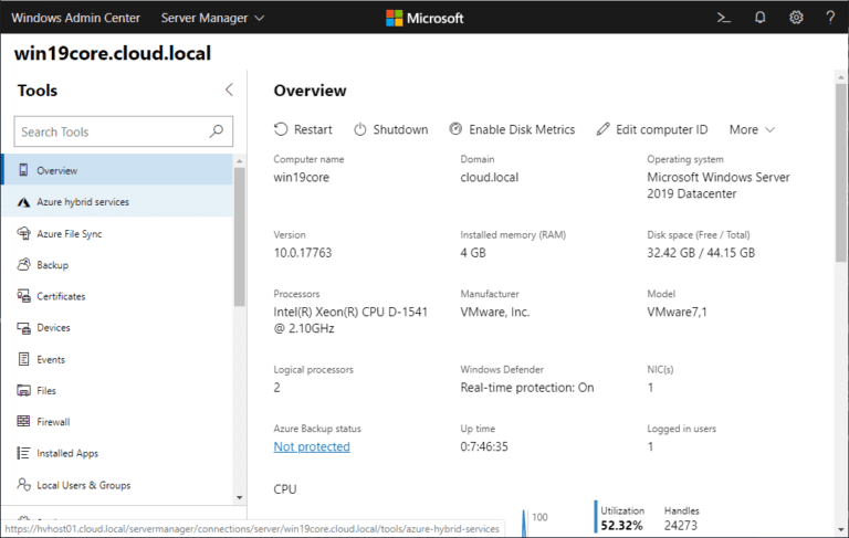 Windows Server Core 2019 Management Fundamentals - Virtualization Howto