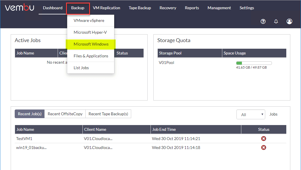 Physical-Server-Backup-and-P2V-with-Vembu