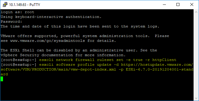 Using-ESXCLI-from-the-command-line-to-upgrade-ESXi-6.0-to-6.7